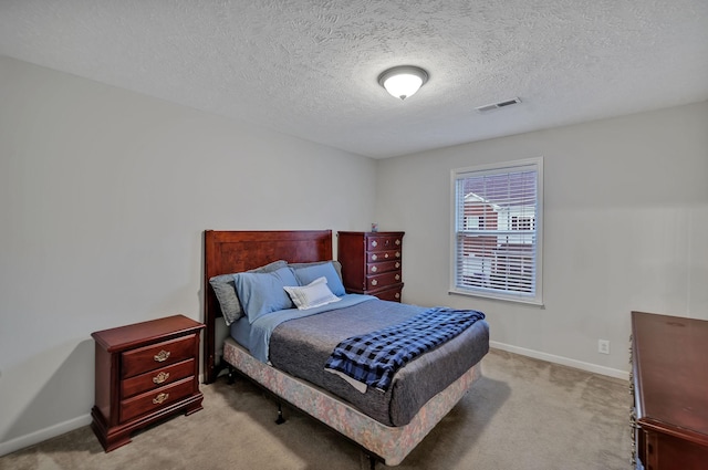 4822 Octavia St, Murfreesboro, TN 37129 - bedroom featuring light carpet, baseboards, and a textured ceiling