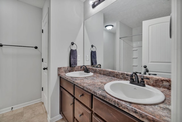 4822 Octavia St, Murfreesboro, TN 37129 - full bath with double vanity, a shower, and baseboards