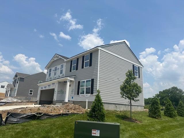 100 Walden Way, Gallatin, TN 37066 - view of front of house with a front lawn and an attached garage