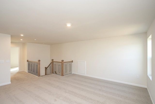 3263 Kemp Dr, Hermitage, TN 37076 - unfurnished room featuring recessed lighting, light carpet, and baseboards