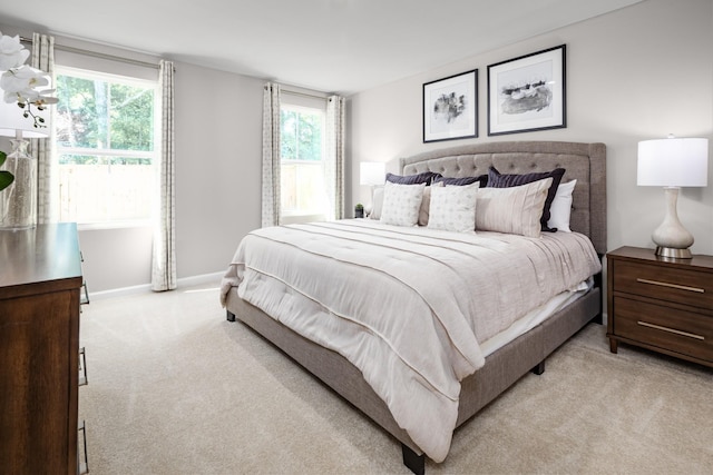 1553 Thornton Grove Blvd, Nashville, TN 37207 - bedroom featuring light colored carpet, multiple windows, and baseboards