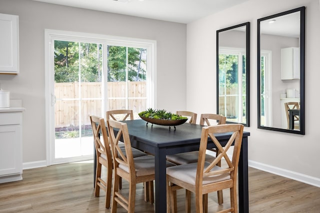 1553 Thornton Grove Blvd, Nashville, TN 37207 - dining space with light wood-style flooring and baseboards