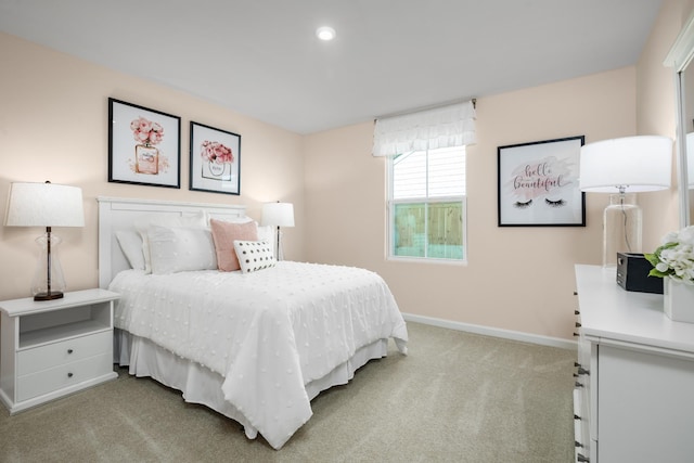 1553 Thornton Grove Blvd, Nashville, TN 37207 - bedroom with light carpet, baseboards, and recessed lighting