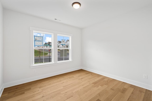 1005 Cherry Tree Dr, Mount Juliet, TN 37122 - spare room with baseboards and light wood finished floors
