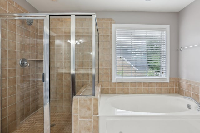 102 Oglethorpe Ave, Gallatin, TN 37066 - full bathroom featuring a garden tub and a shower stall