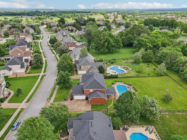 102 Oglethorpe Ave, Gallatin, TN 37066 - aerial overview of property's location with a pool