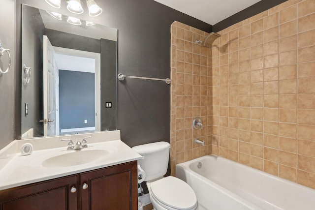 102 Oglethorpe Ave, Gallatin, TN 37066 - bathroom with toilet, bathing tub / shower combination, and vanity