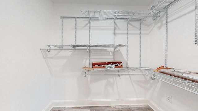 9716 Campbellsville Rd, Pulaski, TN 38478 - spacious closet with wood finished floors