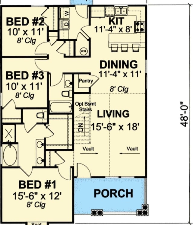 9716 Campbellsville Rd, Pulaski, TN 38478 - floor plan / room layout