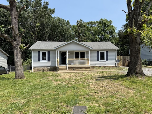 4725 Greystone St, Antioch, TN 37013 - ranch-style home featuring covered porch, crawl space, and a shingled roof