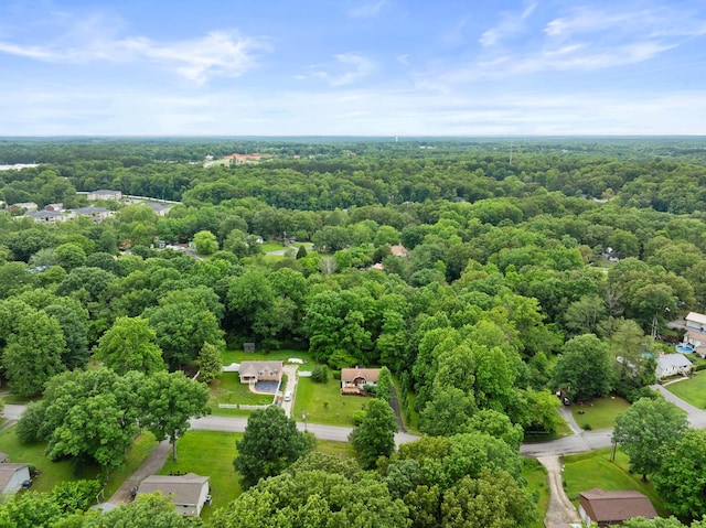7214 Timberlane Dr, Fairview, TN 37062 - drone / aerial view of a heavily wooded area
