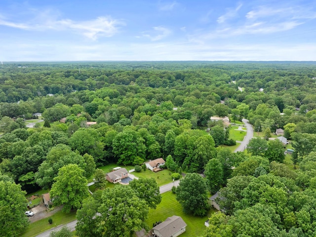7214 Timberlane Dr, Fairview, TN 37062 - drone / aerial view of a heavily wooded area