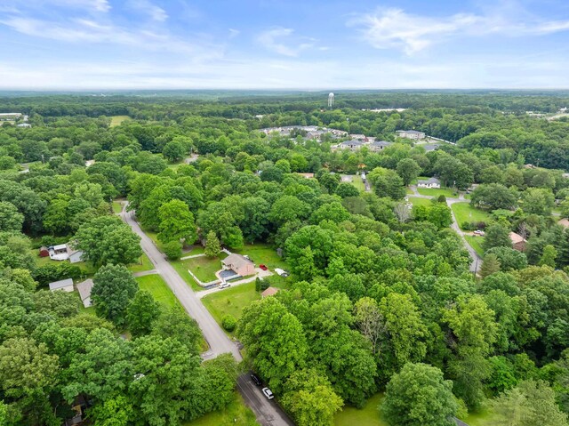 7214 Timberlane Dr, Fairview, TN 37062 - aerial view of a heavily wooded area
