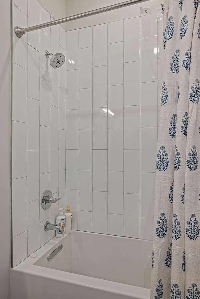 1014 16th Ave S Unit 210, Nashville, TN 37212 - full bathroom with shower / bath combo with shower curtain