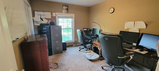 208 Royal Oak Dr, Dickson, TN 37055 - office area with carpet
