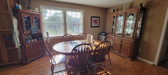 208 Royal Oak Dr, Dickson, TN 37055 - dining space featuring light wood-style floors and baseboards