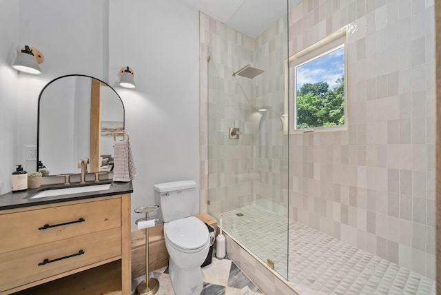 1240 John Windrow Rd, Eagleville, TN 37060 - full bath with walk in shower, toilet, and vanity