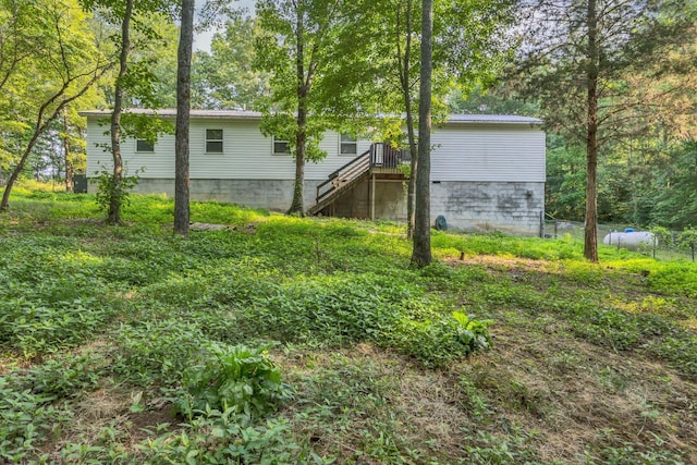 9780 S Lick Creek Rd SW, Lyles, TN 37098 - view of yard