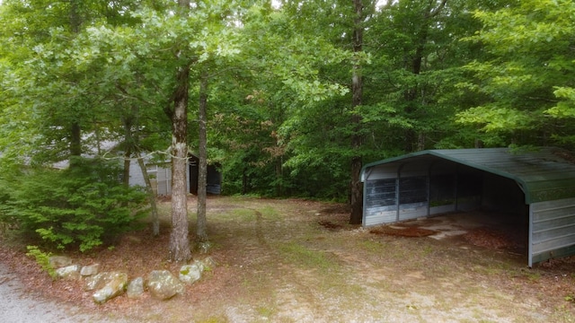 943 Old Ccc Rd, Sewanee, TN 37375 - view of yard with a forest view
