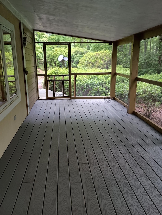 943 Old Ccc Rd, Sewanee, TN 37375 - view of unfurnished sunroom