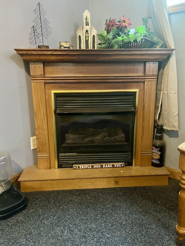 505 Wesley Ave, Nashville, TN 37207 - detailed view of a fireplace