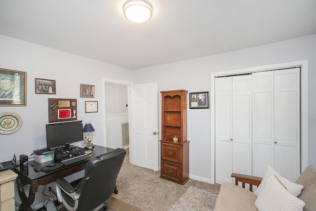 321 Amherst Dr, Murfreesboro, TN 37128 - office area with light colored carpet