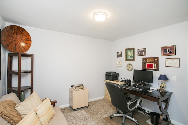 321 Amherst Dr, Murfreesboro, TN 37128 - office space with baseboards and light colored carpet