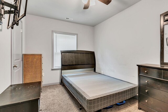 4001 S Windsor Ct, Springfield, TN 37172 - carpeted bedroom with a ceiling fan