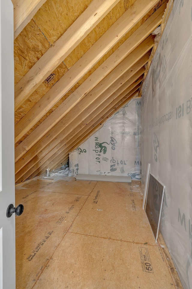 609 Dallas Ct, Murfreesboro, TN 37130 - view of unfinished attic