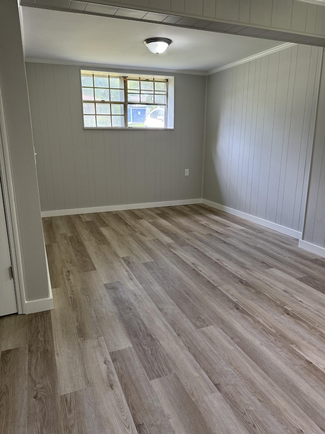 1919 Louanne Dr, Nashville, TN 37217 - spare room featuring wood finished floors, crown molding, and baseboards