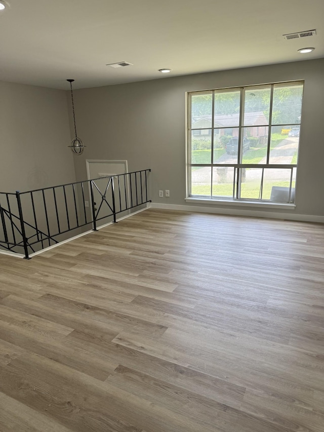 1919 Louanne Dr, Nashville, TN 37217 - unfurnished room featuring wood finished floors, baseboards, and recessed lighting
