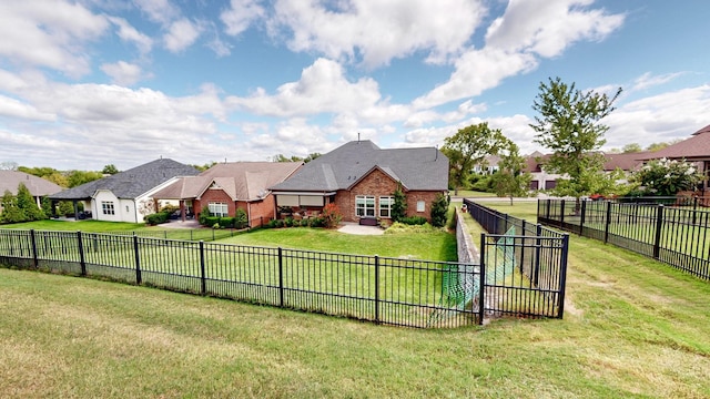 1303 Reynard Dr, Gallatin, TN 37066 - rear view of property with a residential view and brick siding