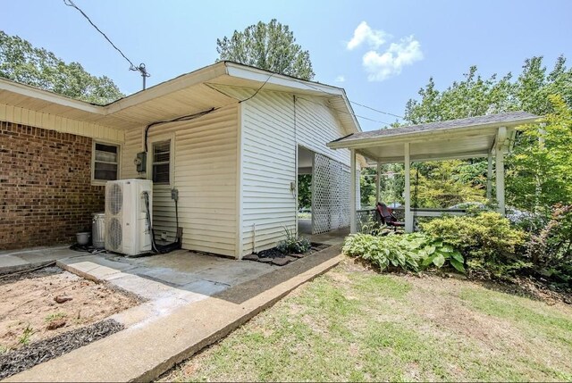 262 Purdy Rd, Selmer, TN 38375 - view of home's exterior featuring a cooling unit