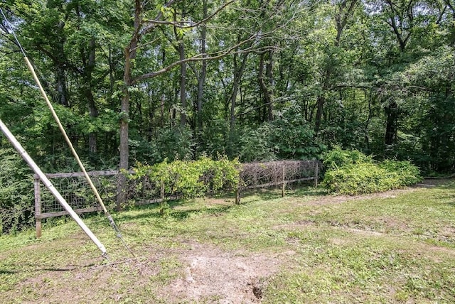 262 Purdy Rd, Selmer, TN 38375 - view of yard with a forest view