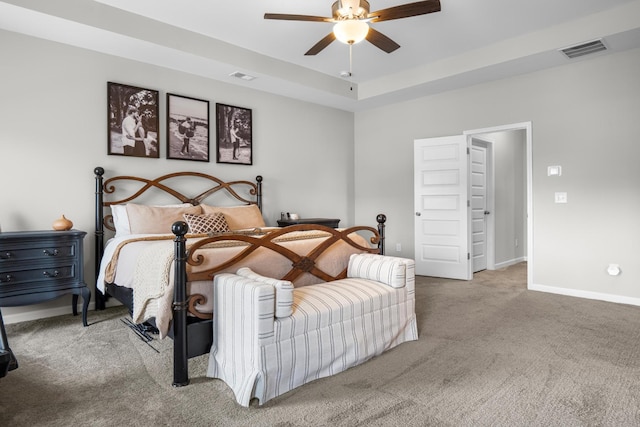 6787 Dharma Loop, Chattanooga, TN 37412 - carpeted bedroom with baseboards and ceiling fan
