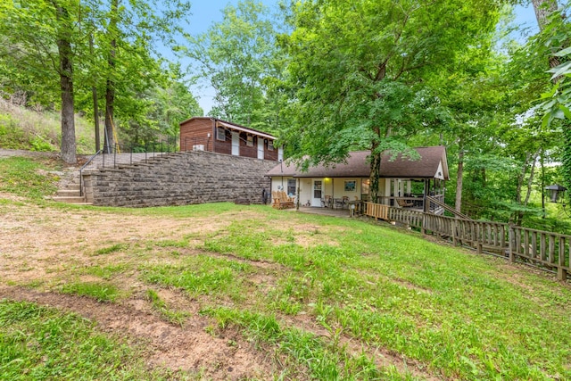 4053 Deer Creek Rd, Linden, TN 37096 - view of yard