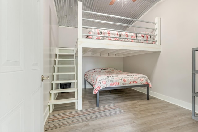 4053 Deer Creek Rd, Linden, TN 37096 - bedroom with wood finished floors and baseboards