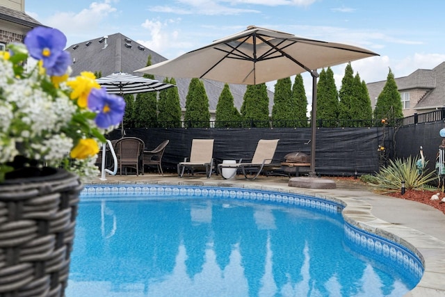217 Valley Bend Dr, Nashville, TN 37214 - view of pool featuring a patio