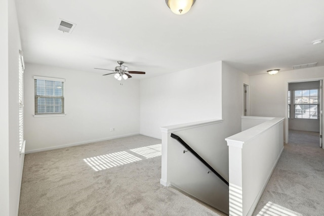 2003 Allerton Way, Spring Hill, TN 37174 - empty room with light carpet, a ceiling fan, and baseboards