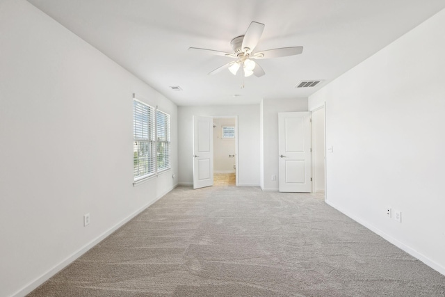 2003 Allerton Way, Spring Hill, TN 37174 - unfurnished room with ceiling fan, light carpet, and baseboards