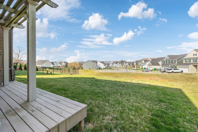 2003 Allerton Way, Spring Hill, TN 37174 - view of yard with a residential view and a deck