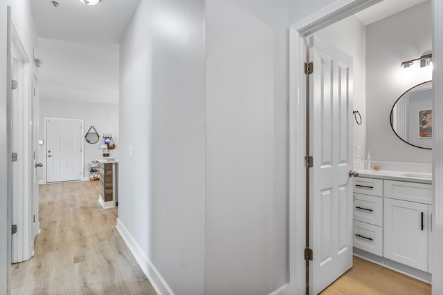 7234 Althorp Way Unit U8, Nashville, TN 37211 - hall with light wood-type flooring and baseboards