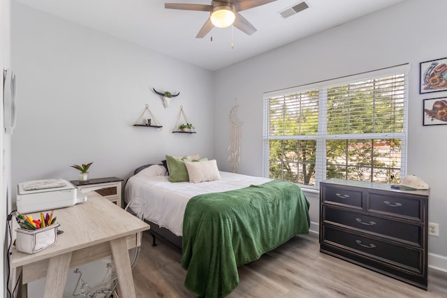 7234 Althorp Way Unit U8, Nashville, TN 37211 - bedroom with light wood finished floors and ceiling fan