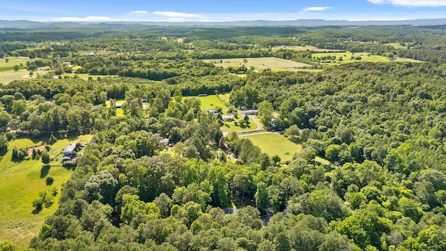 204 Chapman Ct, La Fayette, GA 30728 - drone / aerial view of a heavily wooded area and mountains