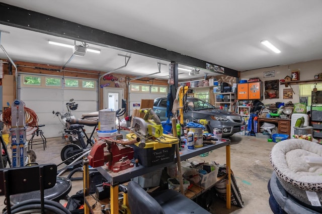 204 Chapman Ct, La Fayette, GA 30728 - garage with a garage door opener
