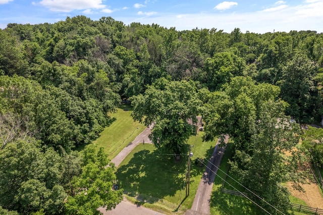 708 Tumbleweed Trl, Mount Juliet, TN 37122 - aerial overview of property's location with a forest