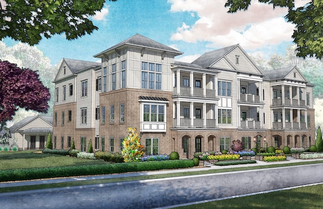 6037 Whitman Rd Unit 104, Franklin, TN 37064 - view of front of property with brick siding