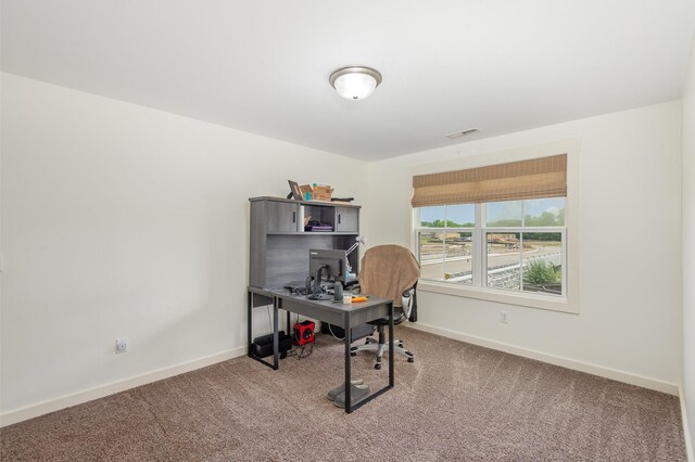 201 Hart Ln, Lebanon, TN 37087 - home office featuring carpet and baseboards