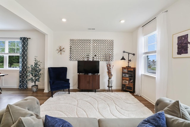 425 Multrees Pl, Smyrna, TN 37167 - bedroom featuring wood finished floors, recessed lighting, and baseboards