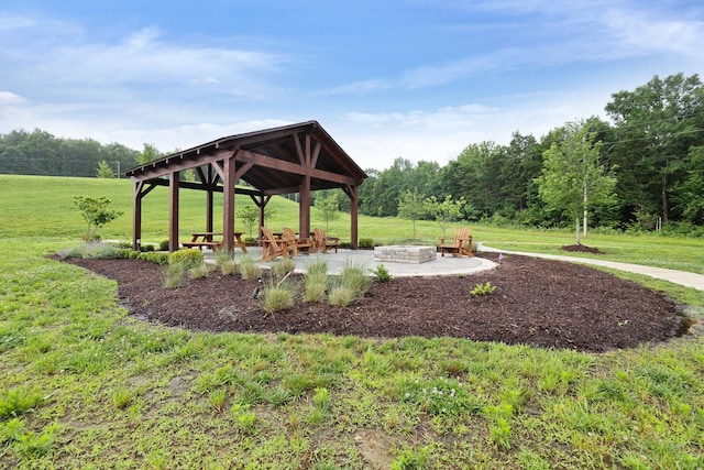425 Multrees Pl, Smyrna, TN 37167 - view of property's community featuring a gazebo and a yard